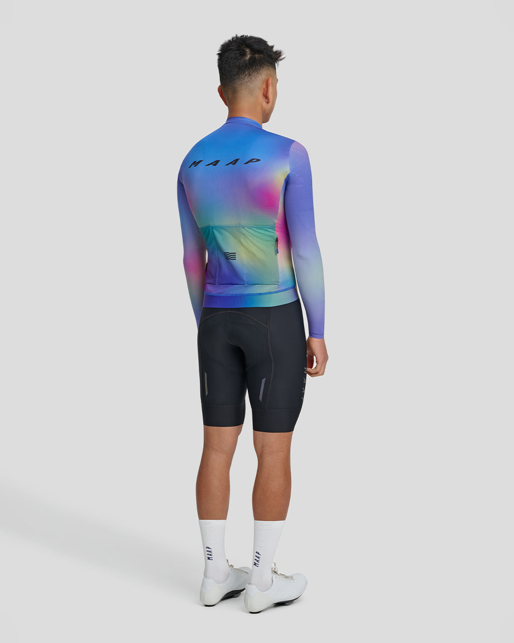 Blurred Out Pro Hex LS Jersey 2.0
