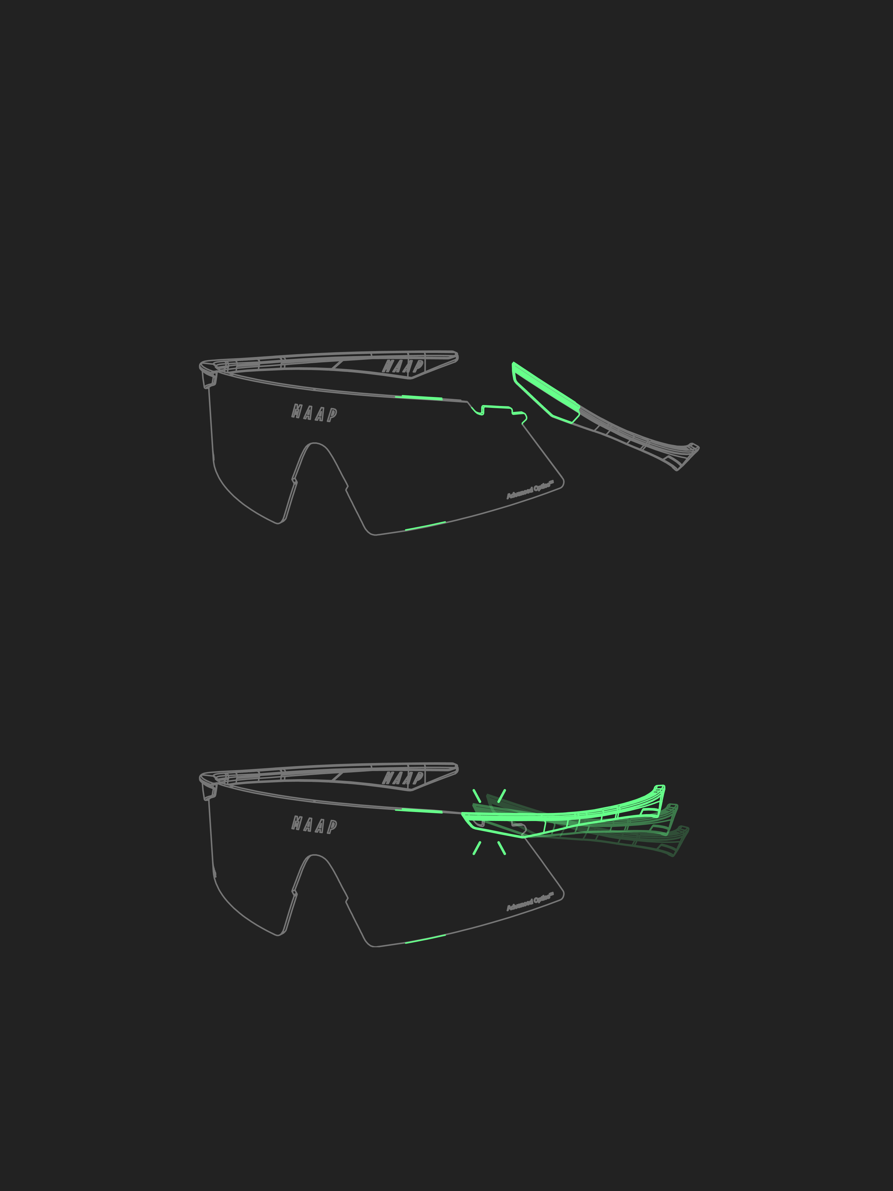 MAAP Halo Sunglasses