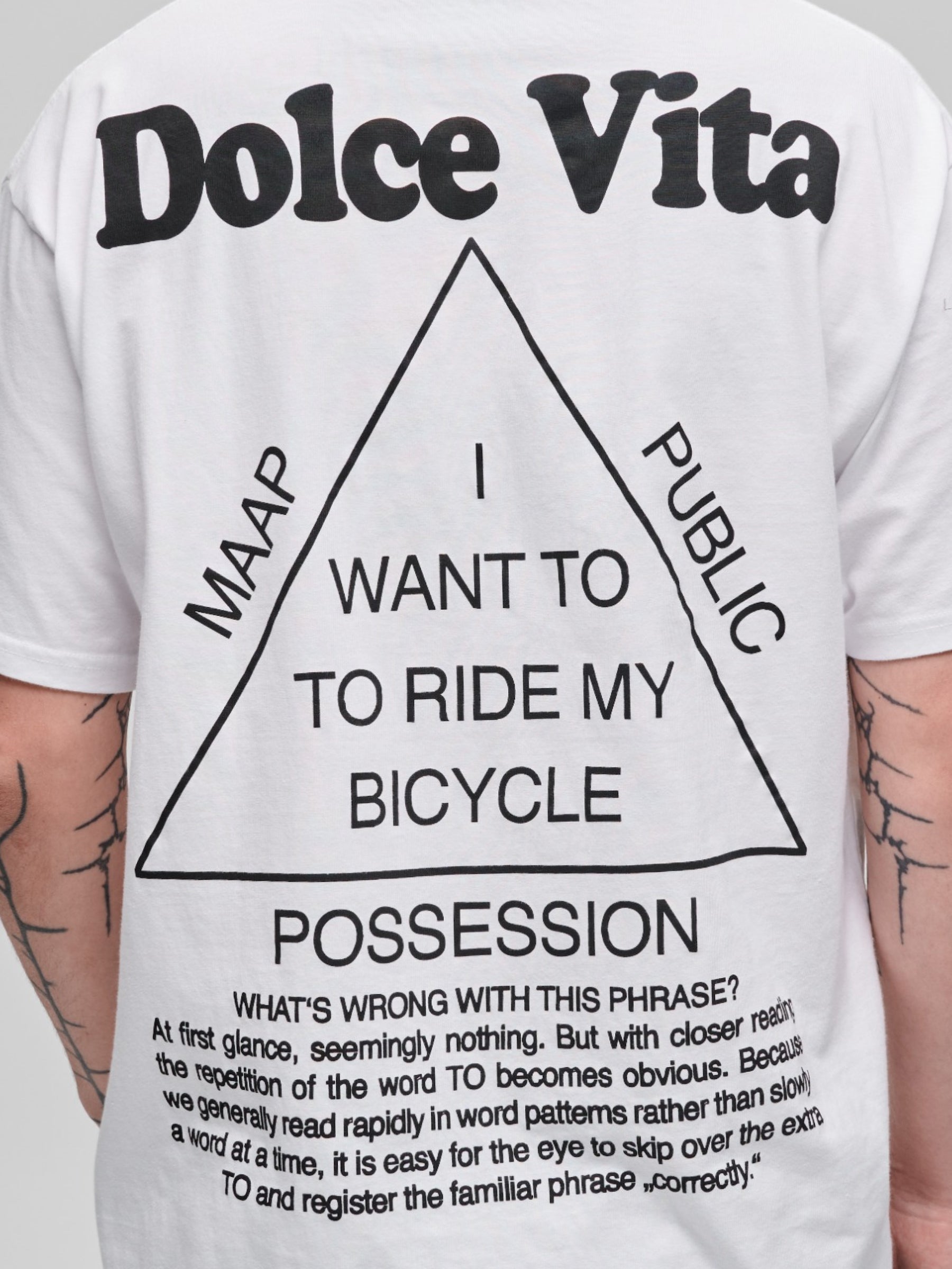 MAAP + PUBLIC POSSESSION Tee